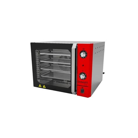 Forno Turbo Convector Eletrico Smart Basic 4 Esteira Preto E Painel