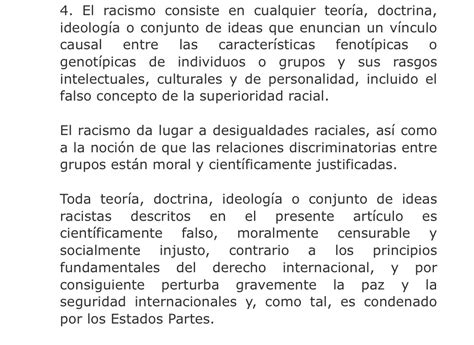 Traer Limpiamente Existencia Definicion Sobre El Racismo Peaje Escupir