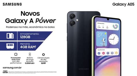 Galaxy A05 O Smartphone Que é Poderoso Em Suas Mãos E Econômico No Bolso Samsung Newsroom Brasil