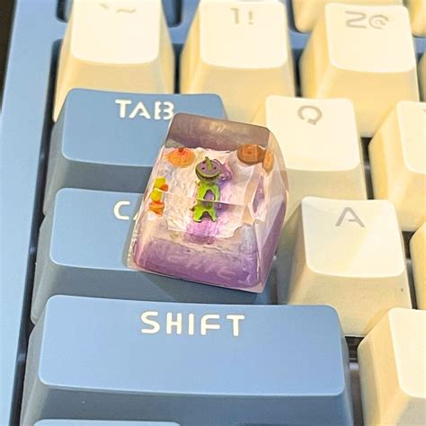 Chomper Keycap Plants Vs Zombies Keycap Custom Artisan Keycap Resin