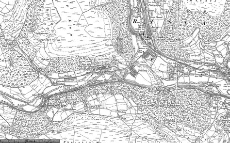 Historic Ordnance Survey Map Of Newtown 1899 1916