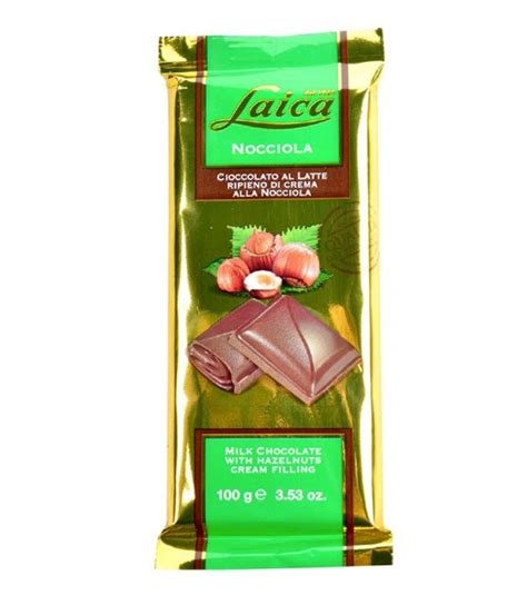 Laica Tavoletta Di Cioccolato Ripiena Di Nocciola Gr