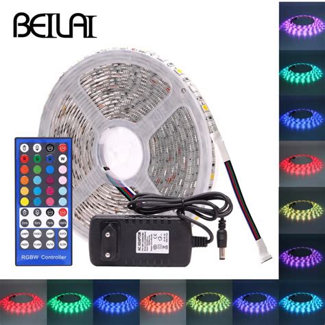 Beilai Smd Rgb Led Strip Waterproof Dc V M Led Rgbw Rgbww