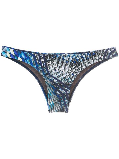 Lygia Nanny Poipu Printed Bikini Bottom In Blue 29 Off Editorialist