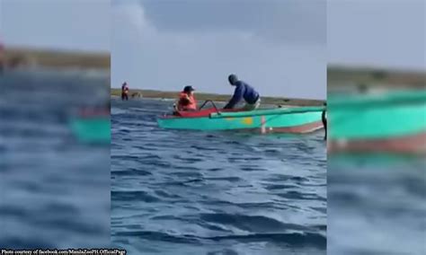 China Coast Guard Hinabol Bangka Ng Mga Pinoy