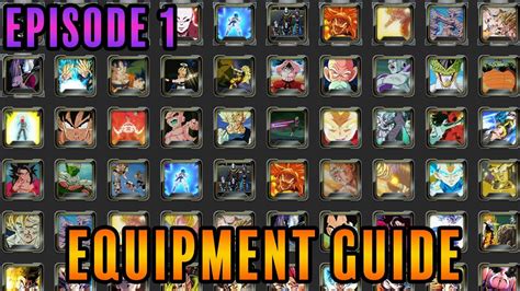 Best Equips For Your Teams Dragon Ball Legends Youtube