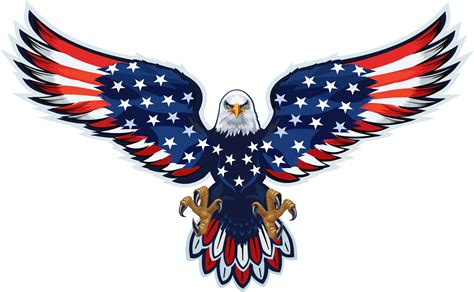 Patriotic Eagle Decal in 2022 | Eagle, American eagle, Patriotic