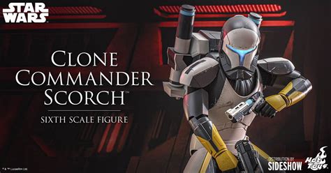 Hot Toys Reveals New Clone Commander Scorch Scale Figure