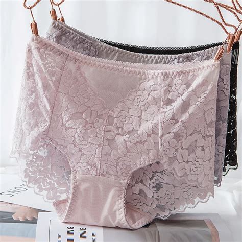 Culotte Sexy En Maille Transparente Pour Femme Sous V Tement En Dentelle Sans Couture Lingerie