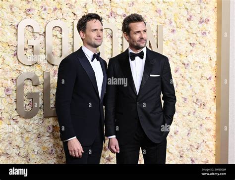 Beverly Hills United States 07th Jan 2024 Patrick J Adams And