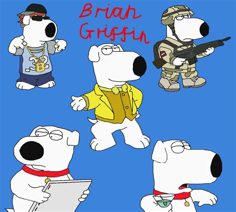 Brian Griffin by T-Shadow-Dragon on DeviantArt