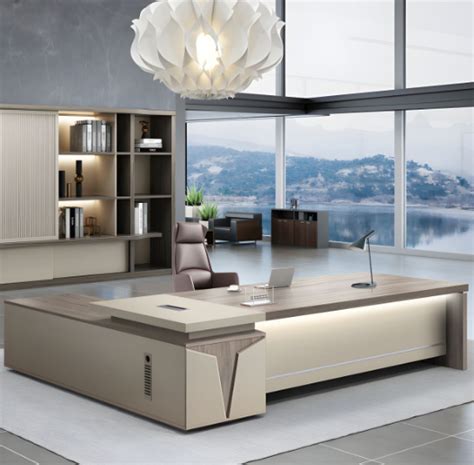 2000mm Modern Executive Office Desk – Jamii Furniture