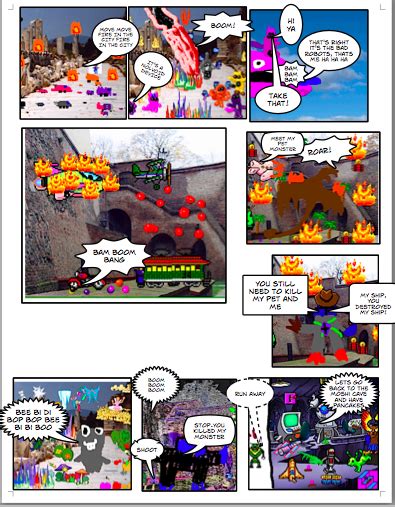 Room 4's Blog 2011: Onomatopoeia Comics