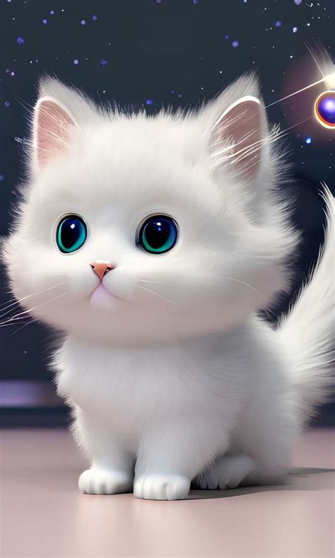 Cute Little Cat Wallpaper | Cute cats, Cute cat gif, Kitten wallpaper