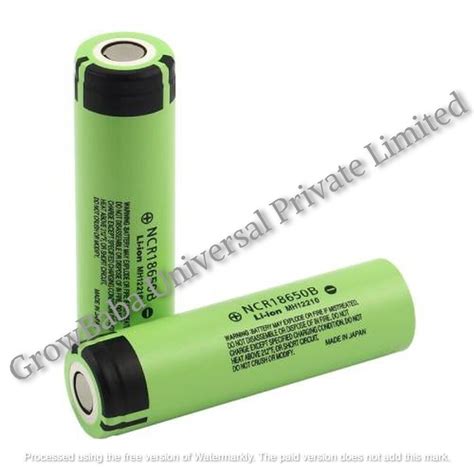 Panasonic Ncr B Volt Mah Rechargeable Li Ion Battery At Rs