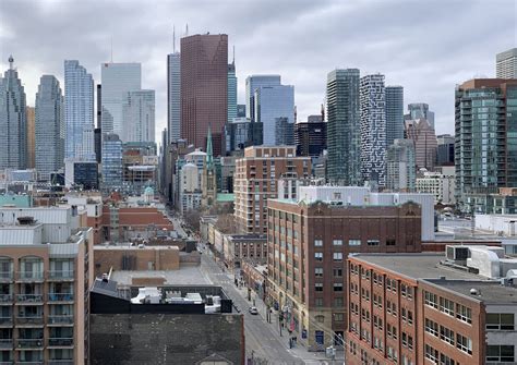 Downtown View from Above King Street East | UrbanToronto