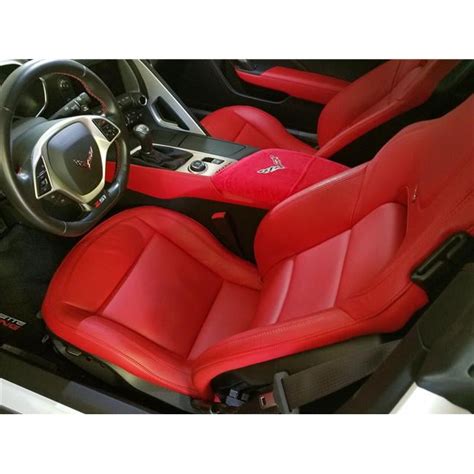 C7 Corvette Leather Seat Covers - Velcromag