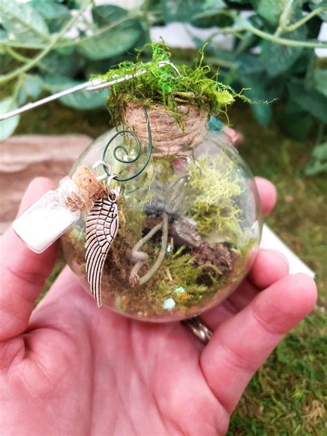 Forest Fairy Orb Fairy Protection Witch Ball Fairy Orb Etsy Fairy