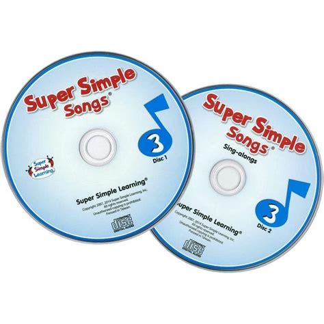 スーパーシンプルラーニング Super Simple Learning スーパーシンプルソングス 3 第2版 CD 2枚セット 子ども え