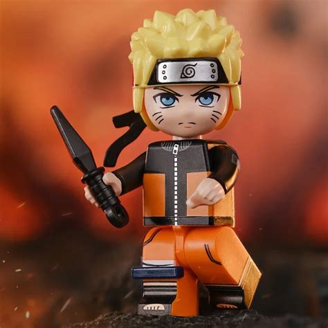 Naruto Building Blocks Anime Character Uchiha Sasuke Pocket Building