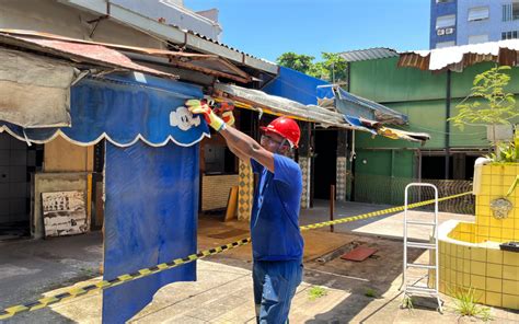 Obras de revitalização do Mercadinho São José começaram nesta quarta