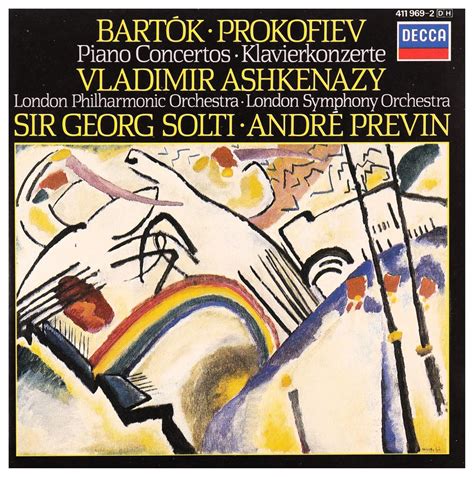 Vladimir Ashkenazy Béla Bartók Sergei Prokofiev Sir Georg Solti