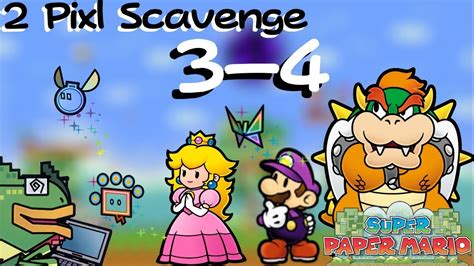 Super Paper Mario 2 Pixl Scavenge Run 3 4 Paper Mario Dating Sim Youtube