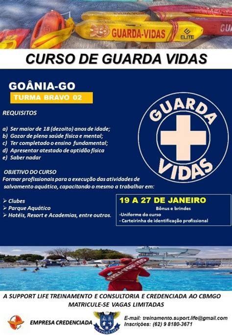 Curso de Guarda Vidas em Goiânia Sympla