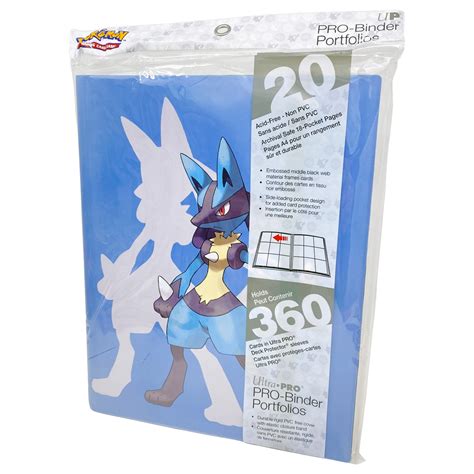 Ultra Pro Pokémon Lucario 9 Pocket Pro Binder Jetzt Bei Cardtree