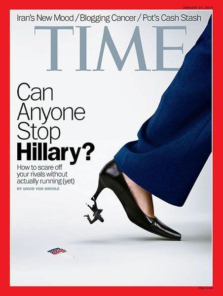 Hillary Clinton Létonnante Couverture Du New York Times Magazine Elle