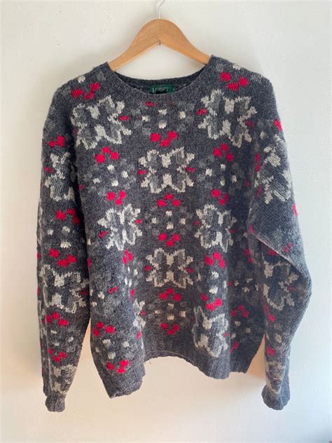 Vintage Oversized Wool Gem