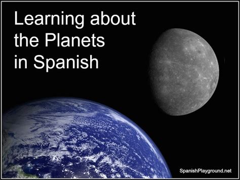 Solar System Planets With Names In Spanish