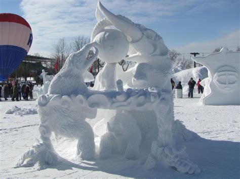 Check Out Winter Carnival Snow Sculpture Winners - CBS Minnesota