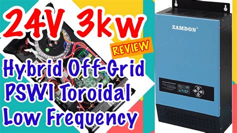 V Kw Hybrid Off Grid Toroidal Pure Sine Wave Power Inverter Review