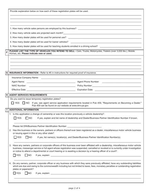 Form Mv 349 Fill Out Sign Online And Download Fillable Pdf