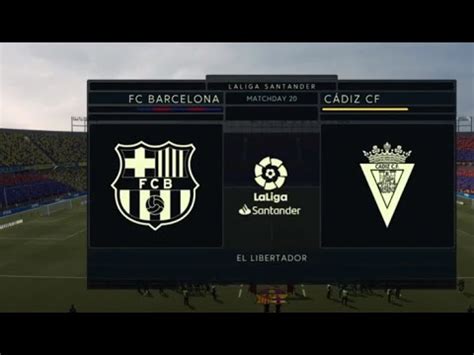 FIFA 21 FC BARCELONA VS CADIZ CF FULL GAME HIGHLIGHTS YouTube