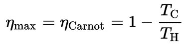 Carnot Heat Engine Formula