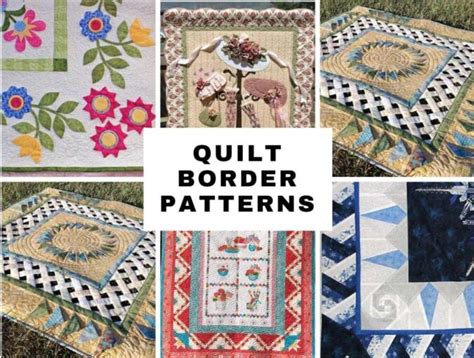 decorative quilt border patterns  add character   project