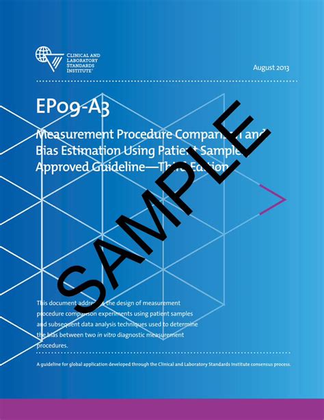 Pdf Ep A Measurement Procedure Comparison And Bias Bias