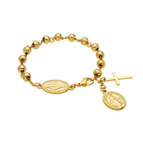 Pulsera Virgen Milagrosa Acero 316 L