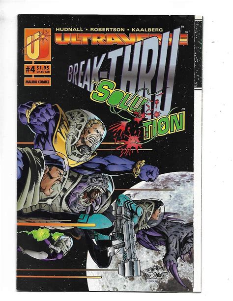 Malibu Comics Ultraverse The Solution 4 1993 Vfnm Ebay