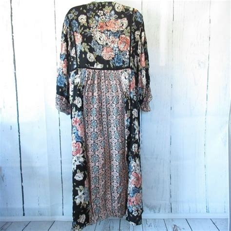 Angie Tops Angie Duster Kimono Crochet Floral Boho Peasant Poshmark