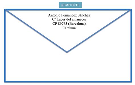 Poner El Remitente En Una Carta Descubre La Forma Correcta E