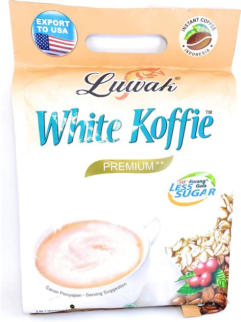 Amazon Kopi Luwak White Koffie Premium In Low Acid And Less