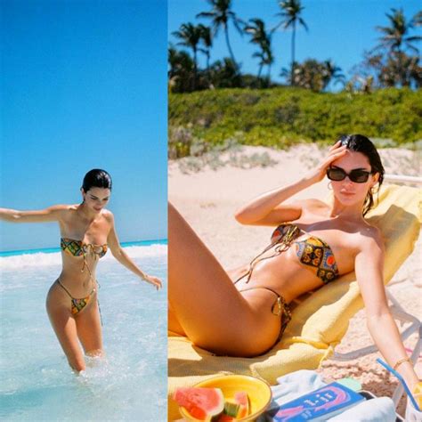 Kendall Jenner Candid Beach Bikini Photos Leaked Influencerchicks