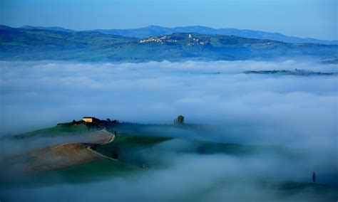 Italy, Tuscany, Landscape, 4K HD Wallpaper