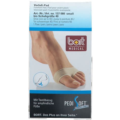 Bort Pedisoft Texline Vorfu Pad Gr S St Shop Apotheke At