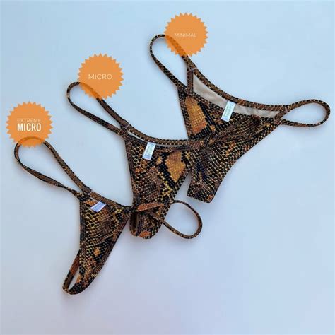 Extreme Exotic G String Bikini Etsy