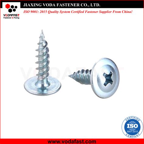 Vodafast Wafer Head Self Drilling Tapping Screw Zinc Plated China