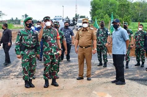 Pangdam Ii Sriwijaya Cek Kesiapan Dalam Rangka Kunker Presiden Ri Ke